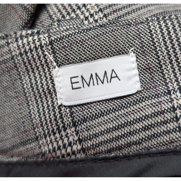 NWT Liz Claiborne Size 14 Emma Ankle Pants Stretch Plaid Classic Dress Career - Picture 8 of 11